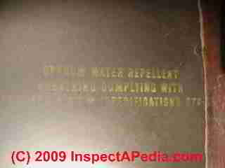 Gypsum board exterior wall sheathing or roof sheathing (C) Daniel Friedman
