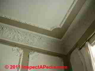 Ornate plaster trim Mexico City (C) Daniel Friedman
