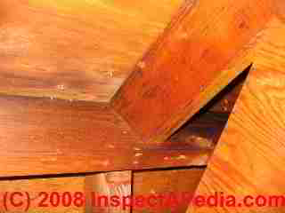 Fake ridge vent