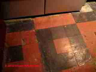 Sears vinyl asbestos floor tiles (C) Daniel Friedman A Cramer