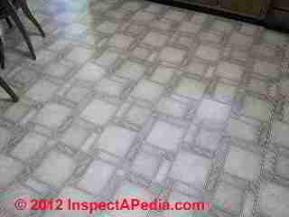 Sheet vinyl flooring (C) Daniel Friedman