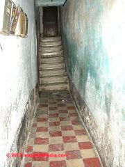 Antique ceramic flooring in Barcelona Spain (C) D Friedman