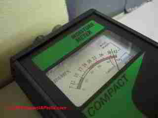 Tramex moisture meter (C) Daniel Friedman