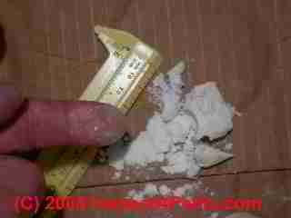 Compression test on UFFI Foam Insulation (C) Daniel Friedman