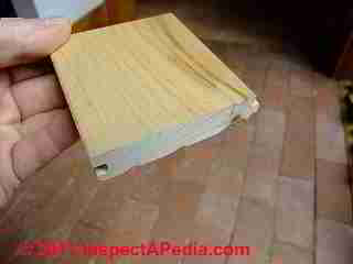 Solid maple flooring (C) Daniel Friedman