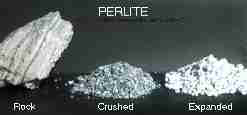 Perlite insulation 