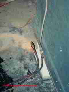 Dual oil tank pipe one line abandoned (C) D Friedman