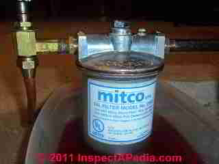 Mitco oil filter canister (C) D Friedman and E.S.