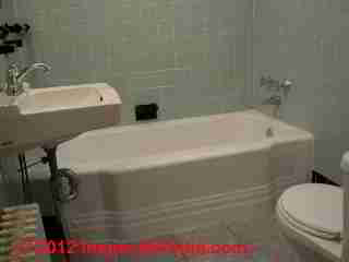 Bath tub re-lining project (C) Daniel Friedman