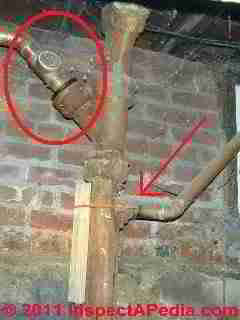 Plumbing cleanout (C) D Friedman