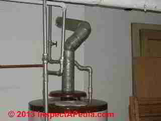 Galvanized iron water supply piping (C) Daniel Friedman
