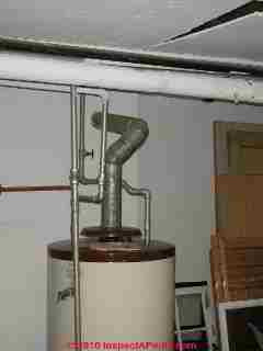 Galvanized supply pipes (C) Daniel Friedman