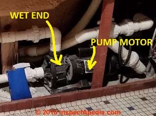 Hot tub / spa pump assembly (C) Daniel Friedman