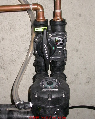 Kinetico brand Water softener bypass valve (C) Daniel Friedman
