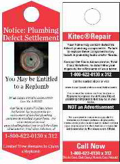 Kitec piping class action notice