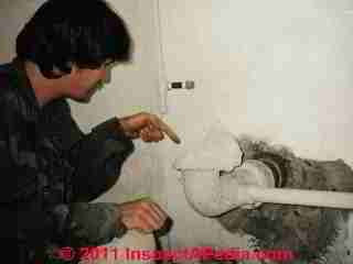 Plumbing cleanout (C) D Friedman