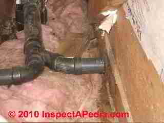 Plumbing vent into attic (C) D Friedman C Lidawer