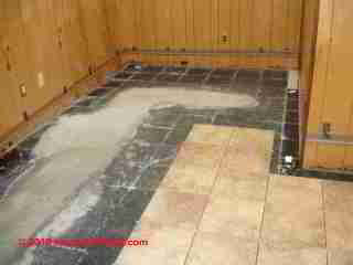 Sewer odor and cast iron drain (C) Daniel Friedman