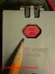 Water heater reset swtich (C) Daniel Friedman