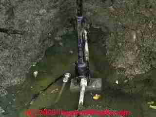 Water main shutoff valve underground (C) Daniel Friedman