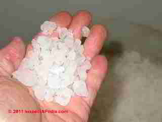 Water conditioner salt sample (C) Daniel Friedman