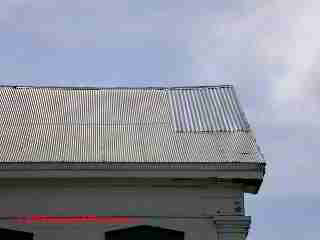 Aluminum roofing (C) Daniel Friedman