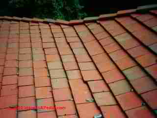 Interlocking clay roof tile (C) Daniel Friedman