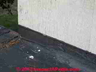 EPDM rubber roof installation and repair details (C) Daniel Friedman Eric galow