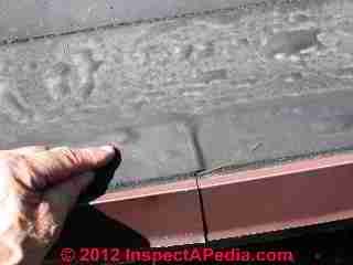 EPDM rubber roof installation and repair details (C) Daniel Friedman Eric galow