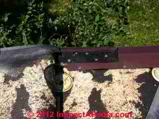 EPDM rubber roof installation and repair details (C) Daniel Friedman Eric galow
