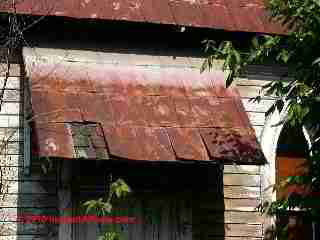 Metal shingle roof, Clintondale NY (C) Daniel Friedman