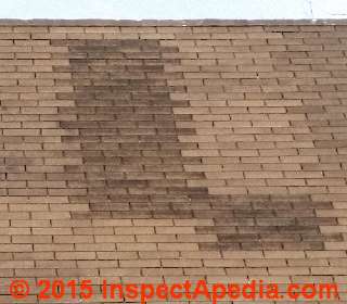 Asphalt shingle laddering installation (C) Daniel Friedman at InspectApedia.com