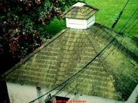 Pramid roof, Key West FL (C) Daniel Friedman at InspectApedia.com