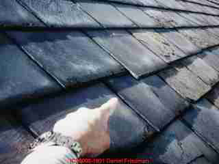 Repair on loose roof tiles