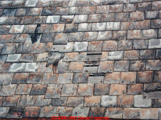Photos Of Worn Rubber Roofs 2