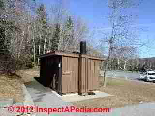 Outhouse, Acadia National Park, Maine (C) D Friedman