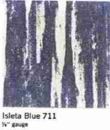 Isleta Blue 711 aspalt or vinyl asbestos floor tile (C) InspectApedia.com