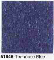 Imperial Texture vinyl asbestos floor tile colors in 1979 included this Teahouse Blue (C) InspectApedia.com