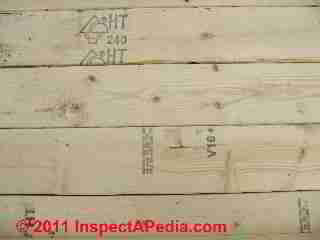 Wood I Joist in preparation for use in floor or roofing (C) Daniel Friedman