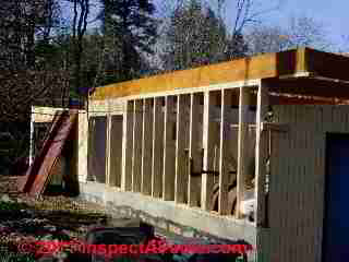 LVL mixed with conventional framing (C) Daniel Friedman
