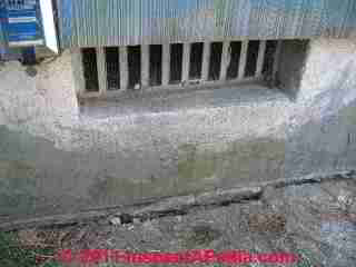 Crawl space vent (C) D Friedman