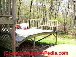 Deer Net deck rail (C) Daniel Friedman