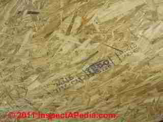 Photograph of OSB and FRT plywood © Daniel Friedman