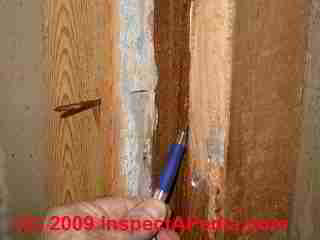 Panelized construction wall corner brace detail (C) Daniel Friedman