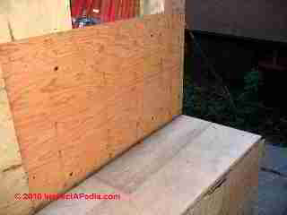  Plywood sheathing (C) Daniel Friedman