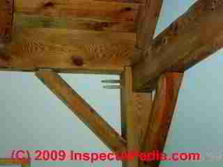 Modern post and beam construction (C) Daniel Friedman