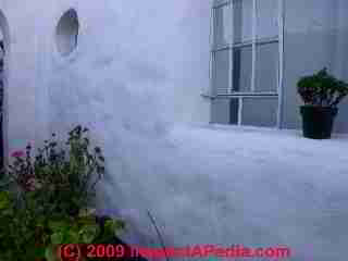 Straw bale wall crack details and repair history (C) Daniel Friedman