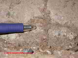 Signs of risk of termite attack (C) Daniel Friedman