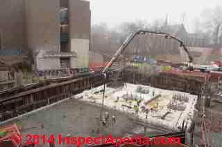 Construction of a new Science Building, Vassar College Campus, New York, 2013 © Daniel Friedman