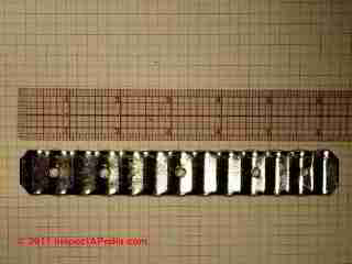 Brick wall Veneer Ties (C) Daniel Friedman